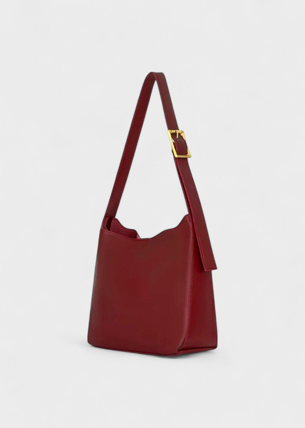 Mala de couro Julia com bolsa combinando