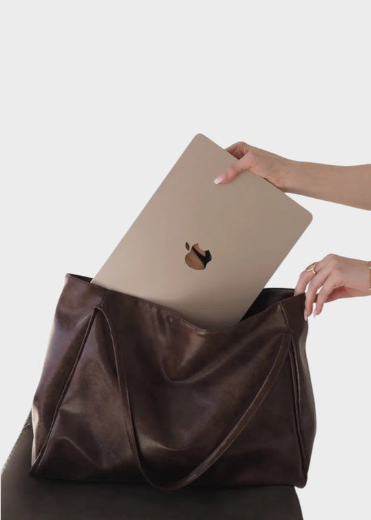 Dina - Mala Tote de Pele