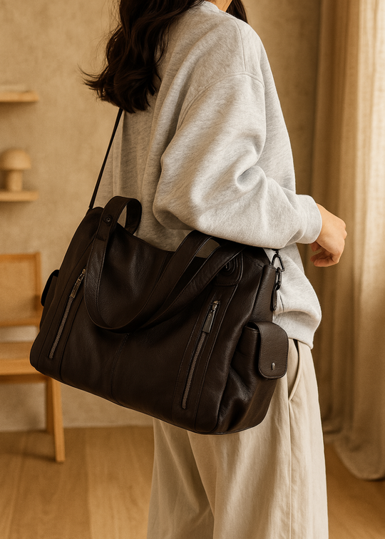 Bolsa de couro Ange