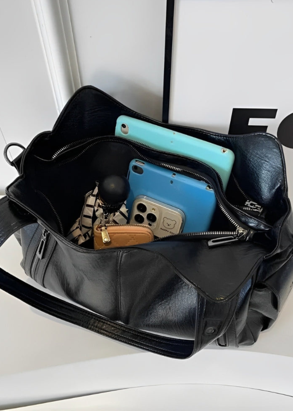 Bolsa de couro Ange