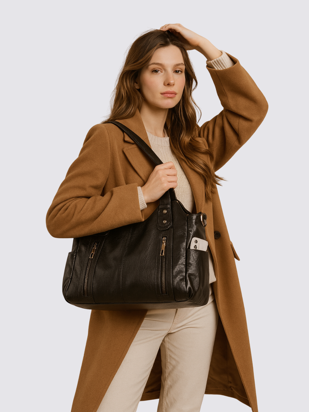Bolsa de couro Ange