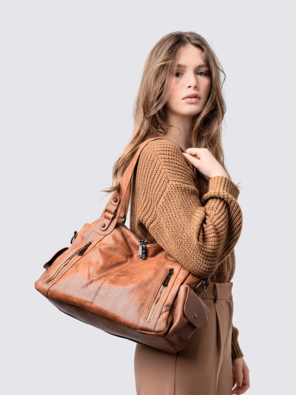 Bolsa de couro Ange