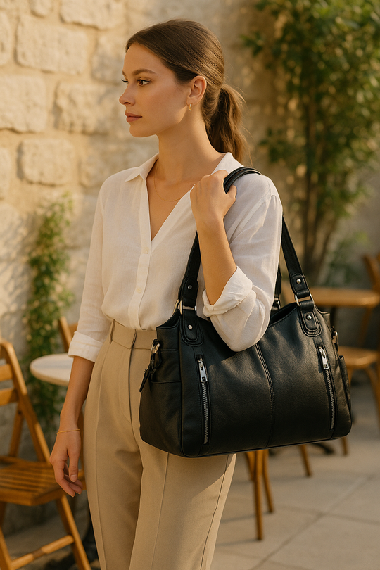 Bolsa de couro Ange