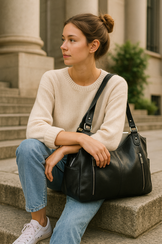 Bolsa de couro Ange