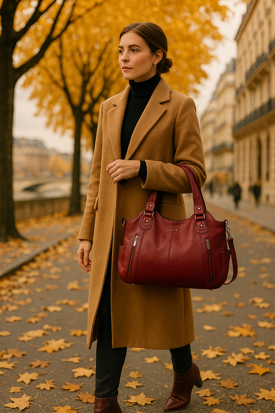 Bolsa de couro Ange