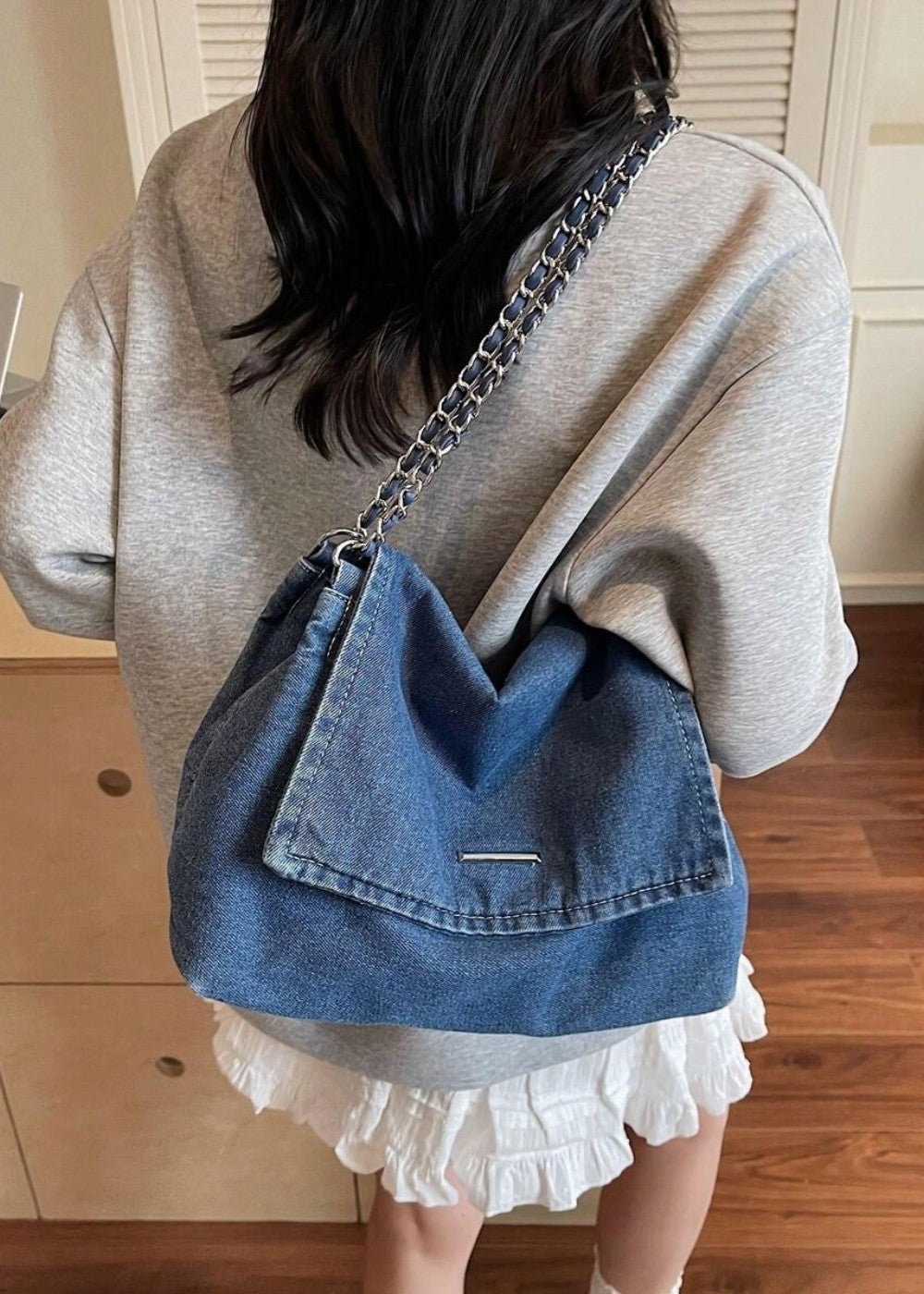 Grace - Bolsa de jeans