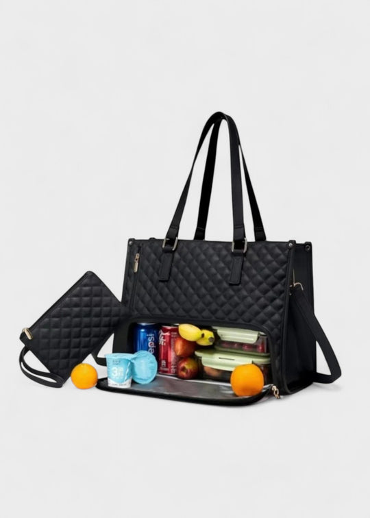 Mala Tote Acolchoada 3-em-1