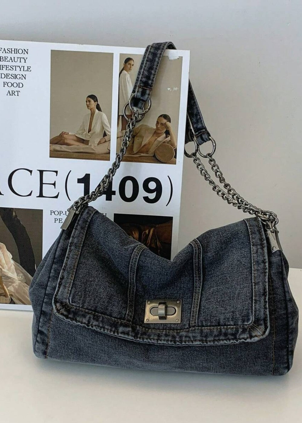 Grace - Bolsa de jeans