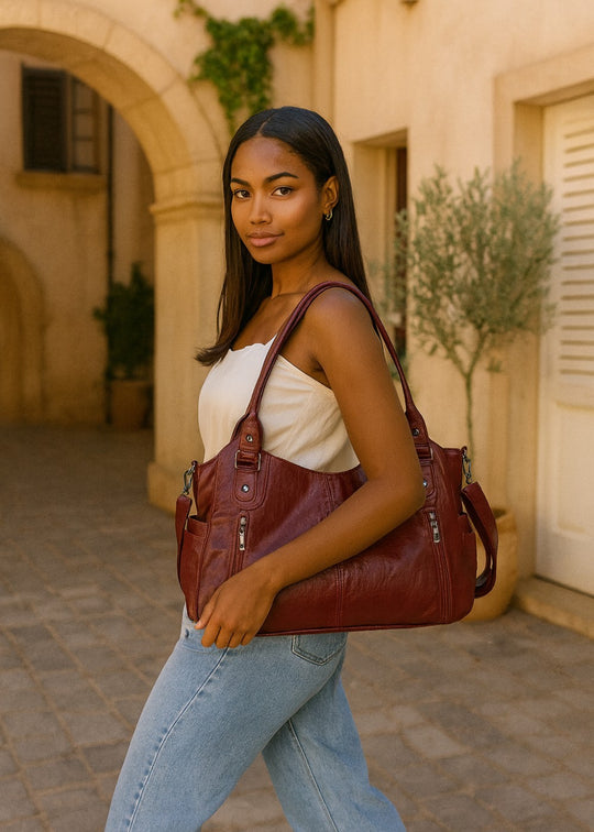 Bolsa de couro Ange
