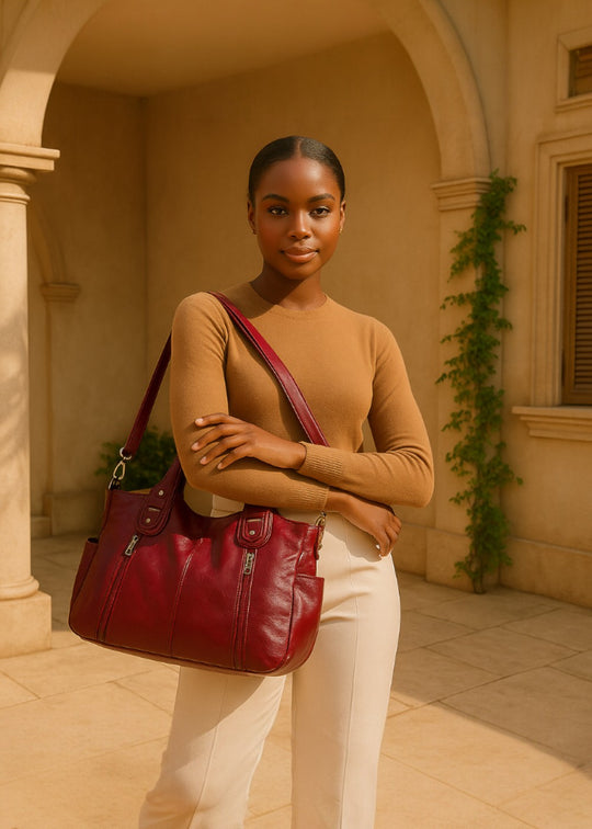 Bolsa de couro Ange