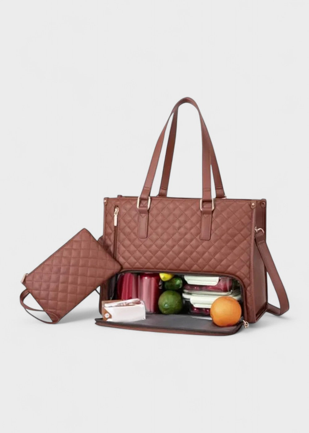 Mala Tote Acolchoada 3-em-1