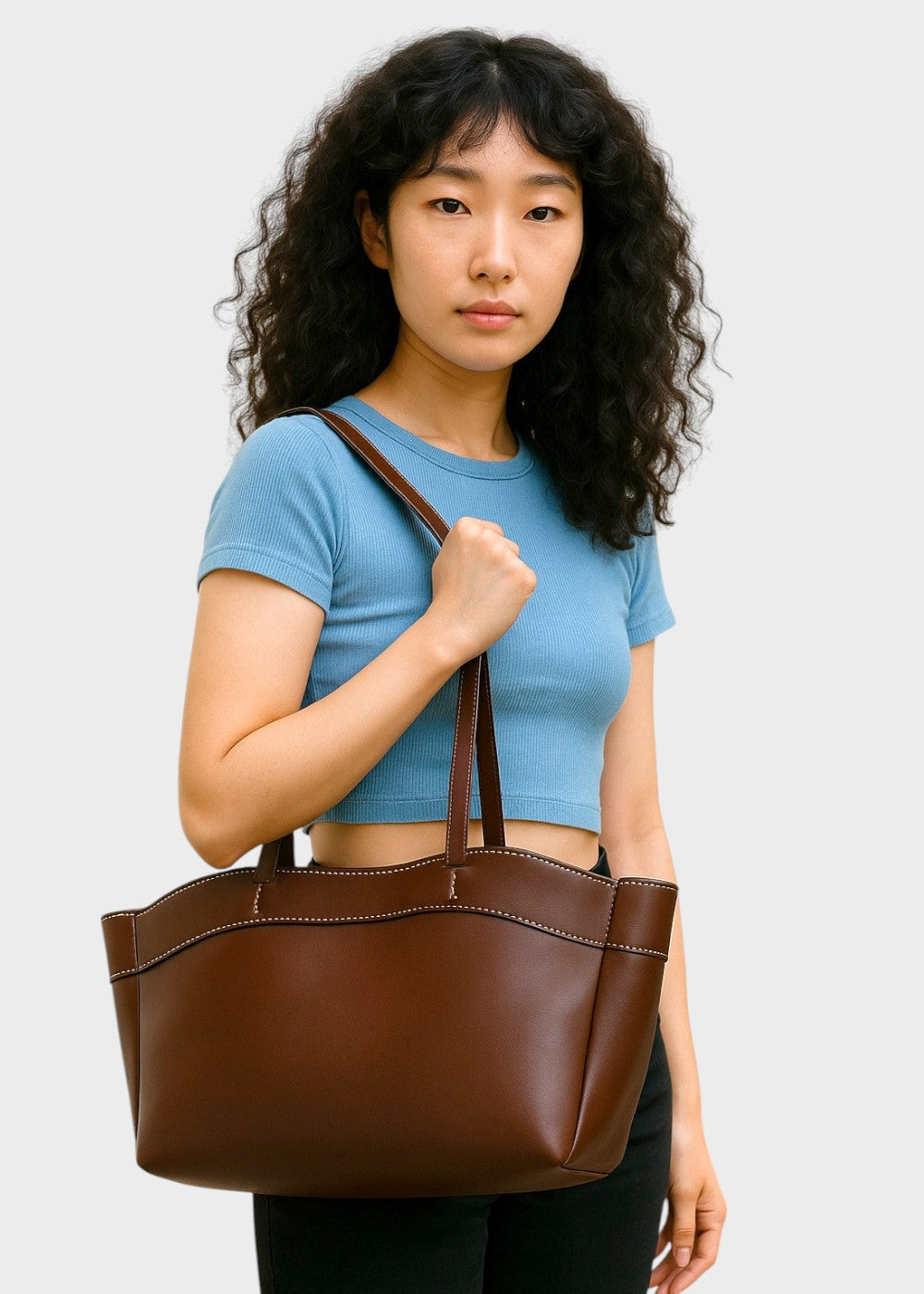 Emma - Bolsa de couro luxuosa