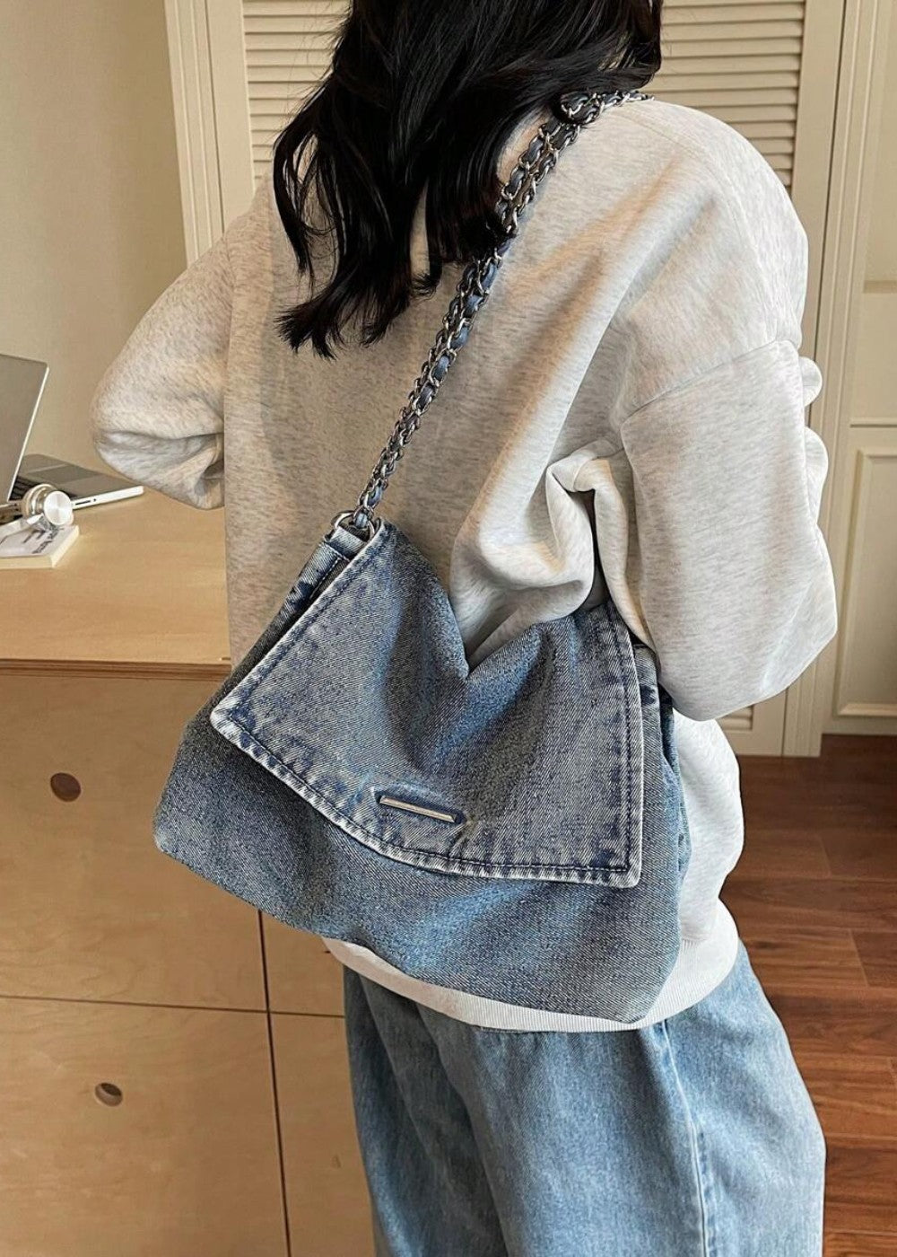 Grace - Bolsa de jeans