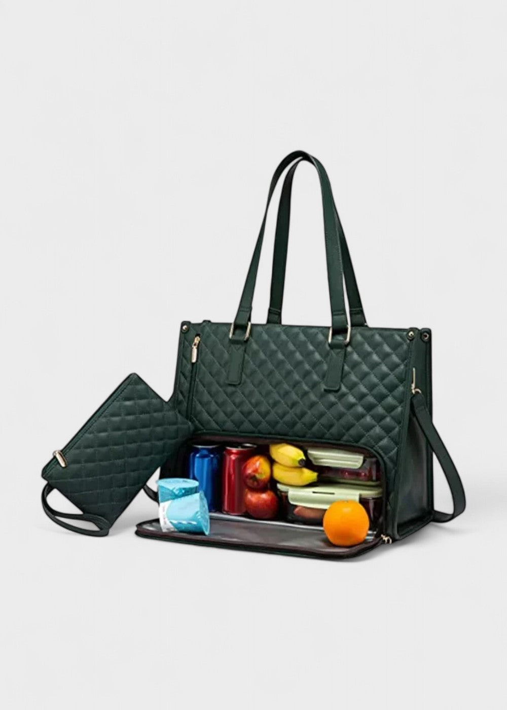 Mala Tote Acolchoada 3-em-1