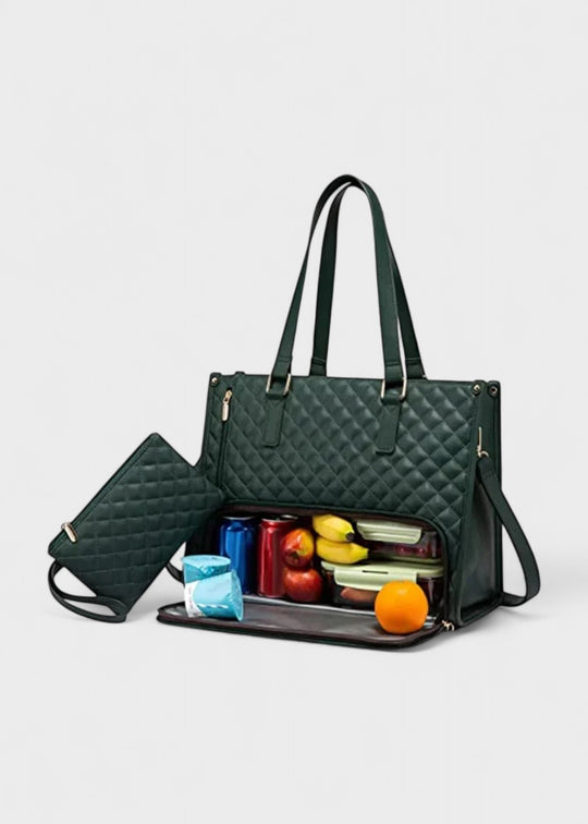 Mala Tote Acolchoada 3-em-1