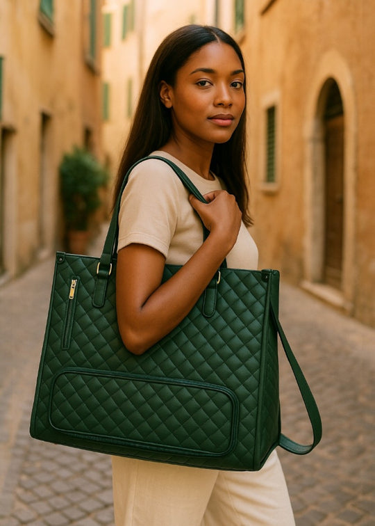 Mala Tote Acolchoada 3-em-1