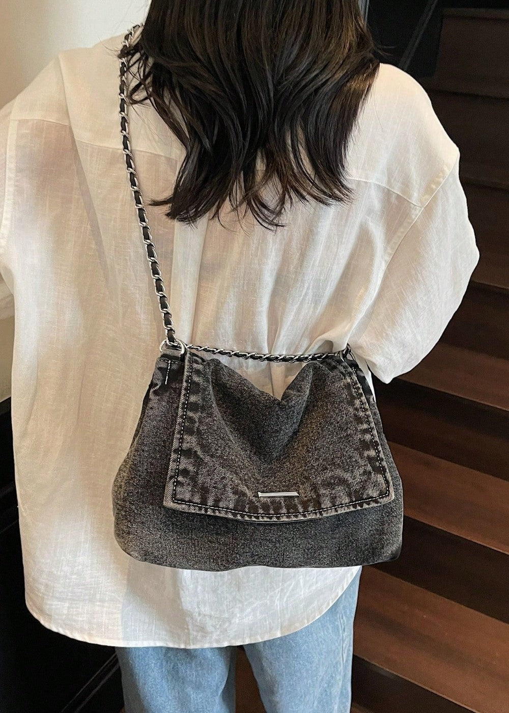 Grace - Bolsa de jeans