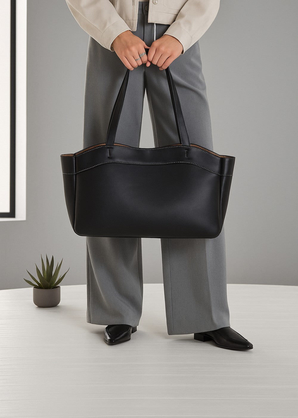 Emma - Bolsa de couro luxuosa
